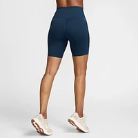 Nike Universa Women's Medium-Support Mid-Rise 8" Biker Shorts with Pockets