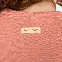 Nike Sportswear Phoenix Fleece Women's Oversized Crew-Neck Logo Sweatshirt