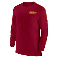 Washington Commanders Sideline Coach Men's Nike Dri-FIT NFL Long-Sleeve Top