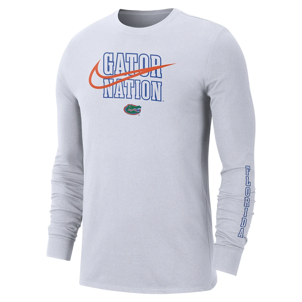 Florida Back 2 School Men's Nike College Crew-Neck Long-Sleeve T-Shirt