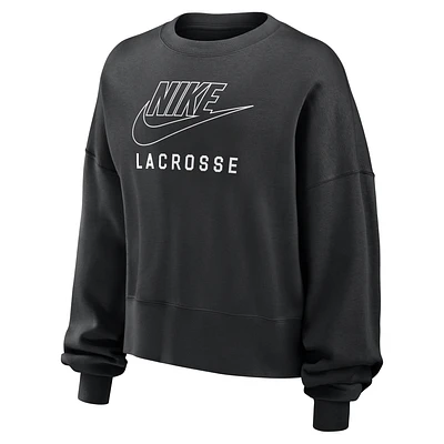 Nike Phoenix Fleece Women's Lacrosse Crew-Neck Sweatshirt