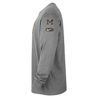 Michigan Fast Break Men's Nike College Long-Sleeve T-Shirt