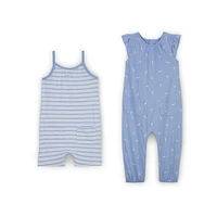Nike Essentials Baby (12-24M) 2-Pack Romper Set