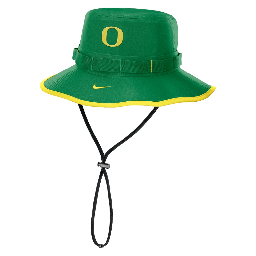 Oregon Ducks On-Field Apex Boonie Men's Nike Dri-FIT College Bucket Hat