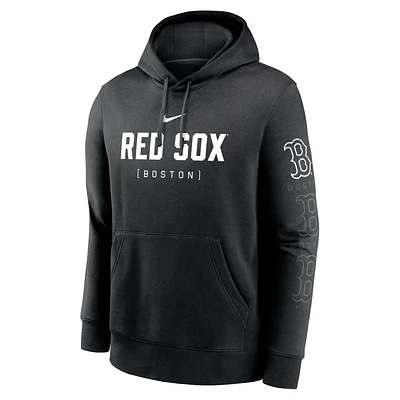 Boston Red Sox Fashion Club Men's Nike MLB Pullover Hoodie