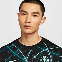 Inter Milan Academy Pro Men's Nike Dri-FIT Soccer Pre-Match Short-Sleeve Top