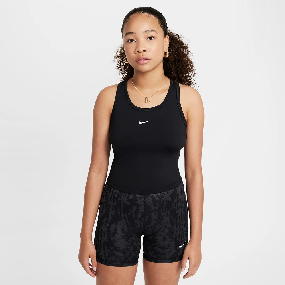 Nike One Fitted Big Kids' (Girls') Dri-FIT Tank