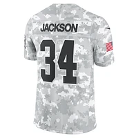 Bo Jackson Las Vegas Raiders Salute to Service Men's Nike Dri-FIT NFL Limited Jersey