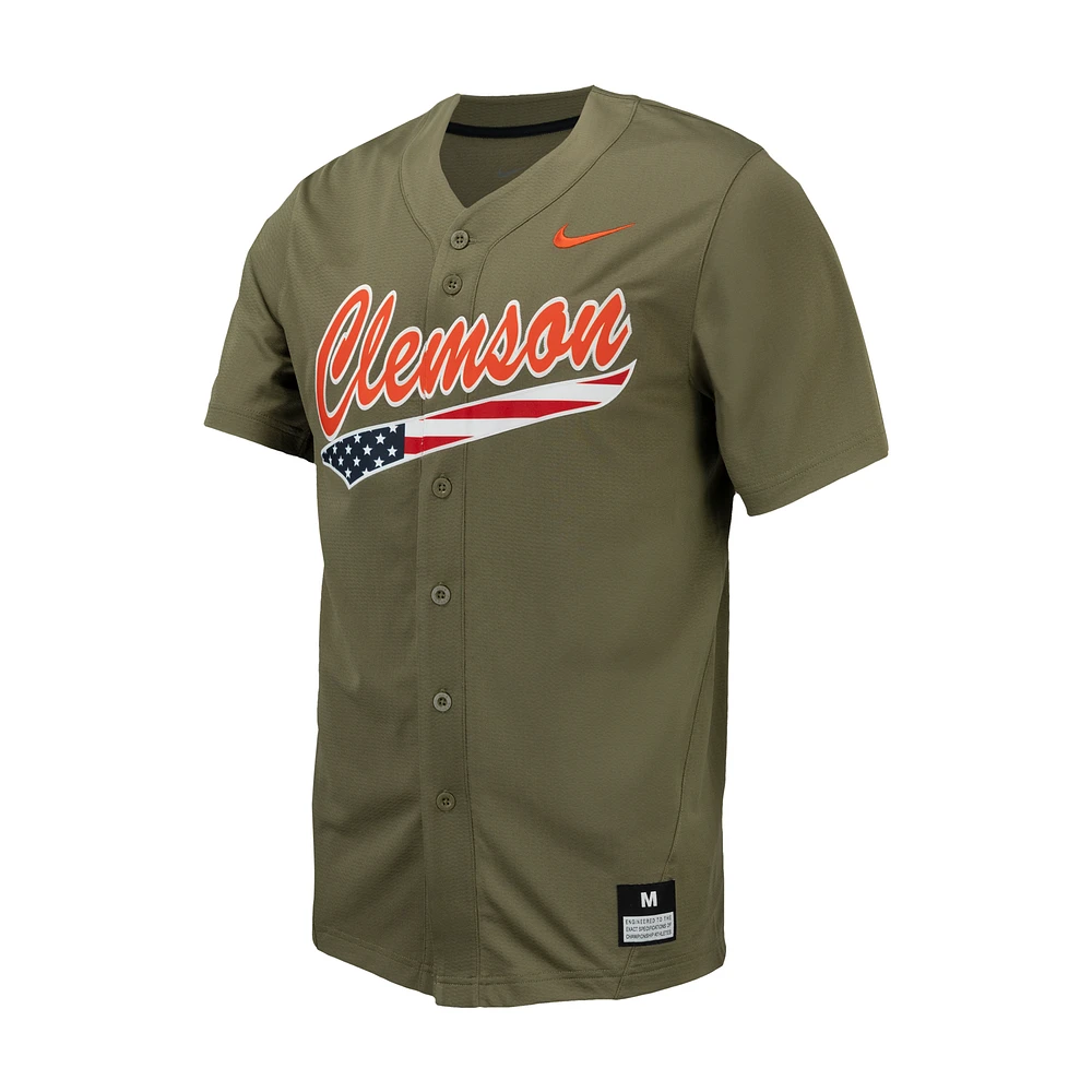 Clemson Men's Nike College Replica Baseball Jersey