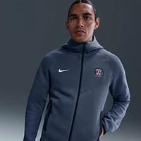 Paris Saint-Germain Tech Windrunner Men's Nike Soccer Fleece Full-Zip Hoodie