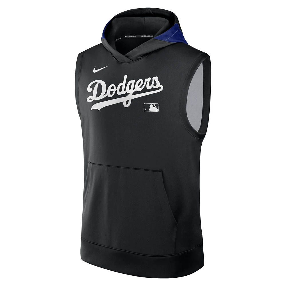 Los Angeles Dodgers Authentic Collection Men’s Nike Dri-FIT MLB Sleeveless Pullover Hoodie