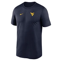 West Virginia Sideline Legend Small Logo Men's Nike Dri-FIT College T-Shirt