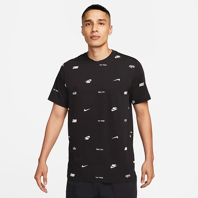 Nike Club Men's Allover Print T-Shirt