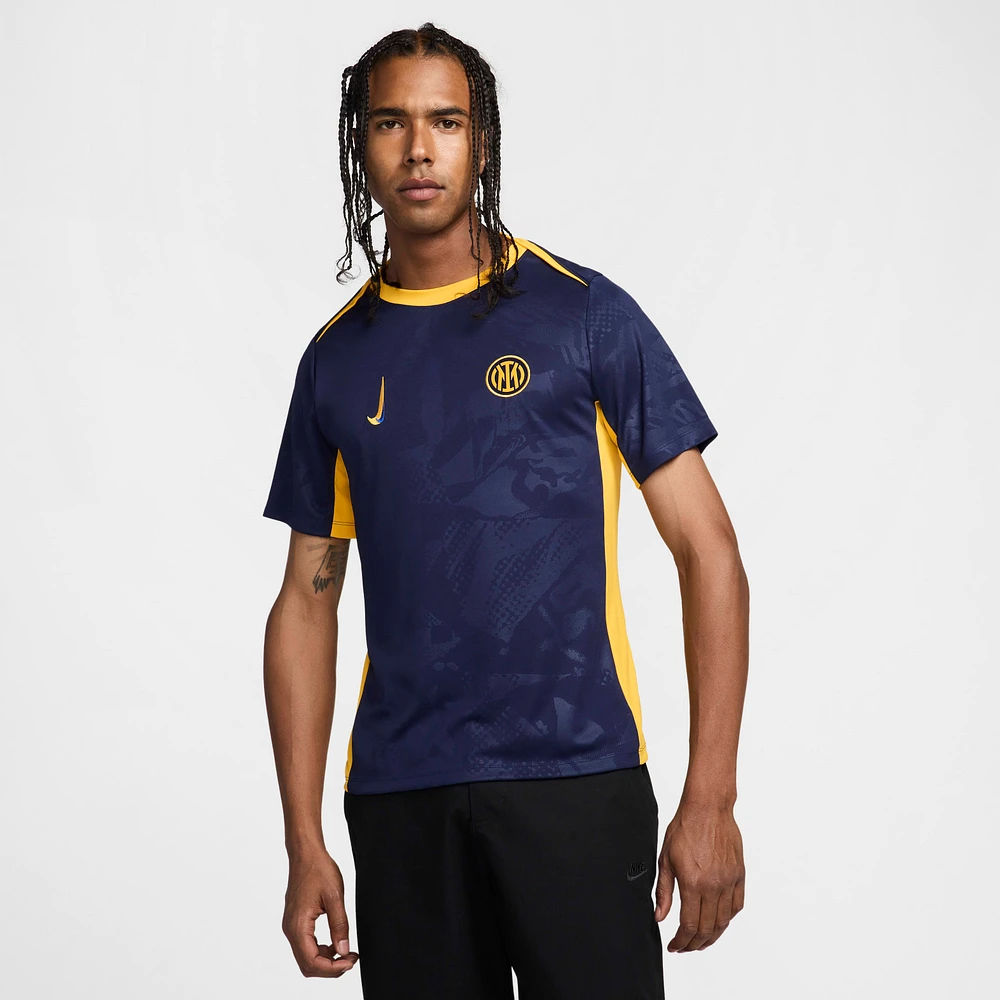 Inter Milan Academy Pro Third Men's Nike Dri-FIT Soccer Pre-Match Top