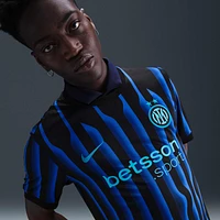 Inter Milan 2025/26 Stadium Home Men's Nike Dri-FIT Soccer Replica Jersey