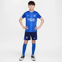 Paris Saint-Germain Academy Pro Home Big Kids' Nike Dri-FIT Soccer Pre-Match Short-Sleeve Top