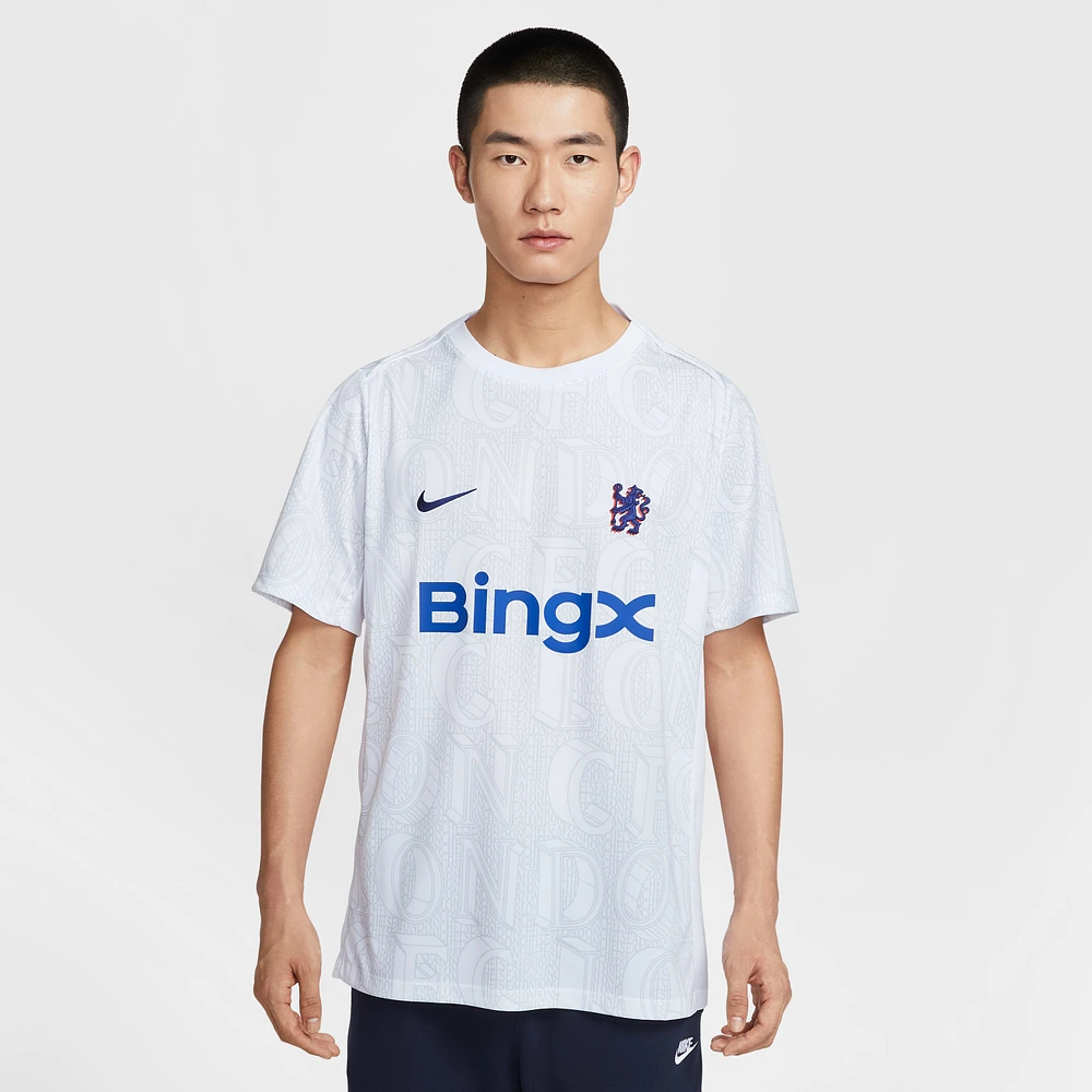 Chelsea FC Academy Pro Men's Nike Dri-FIT Soccer Pre-Match Top
