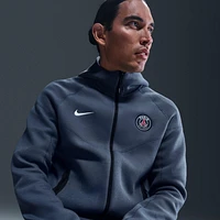Paris Saint-Germain Tech Windrunner Men's Nike Soccer Fleece Full-Zip Hoodie