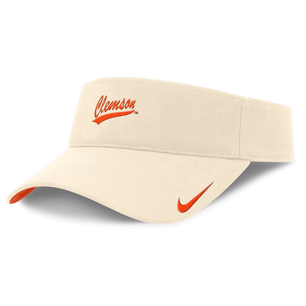 Clemson Tigers Primetime Ace Men's Nike Dri-FIT College Adjustable Visor