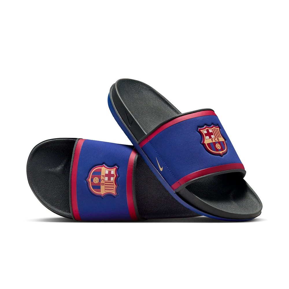 Nike Offcourt (FC Barcelona) Soccer Slides