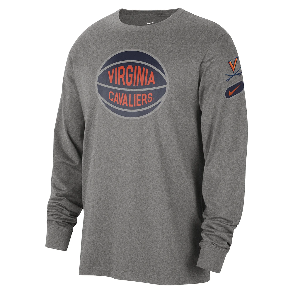 Virginia Fast Break Men's Nike College Long-Sleeve T-Shirt