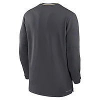 Florida State Seminoles Sideline Coach Men's Nike Dri-FIT College 1/2-Zip Long-Sleeve Top