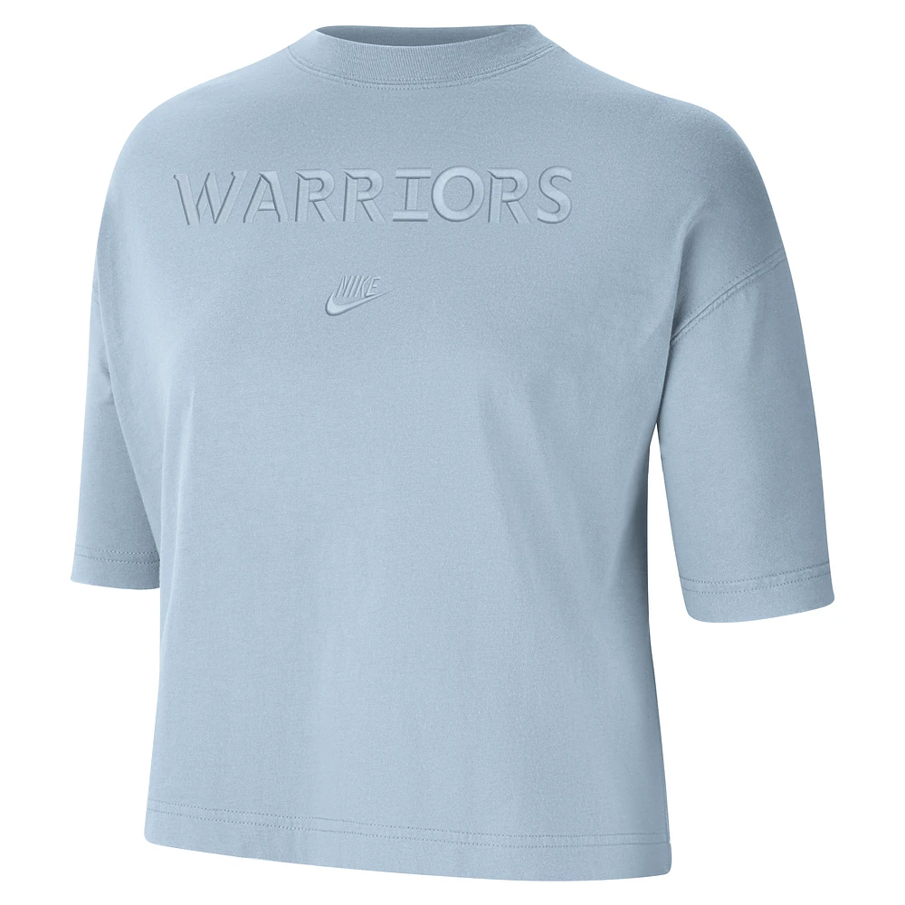 Golden State Warriors Courtside Essential Women's Nike NBA Boxy T-Shirt