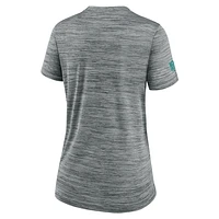 Miami Dolphins Sideline Team Issue Velocity Women's Nike Dri-FIT NFL T-Shirt