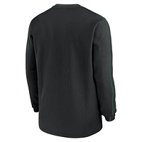 Oregon Ducks Sideline Coach Men's Nike College Long-Sleeve Top