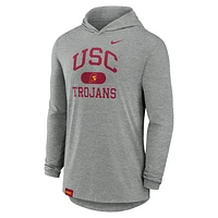 USC Trojans Blitz Men's Nike Dri-FIT College Long-Sleeve Hooded T-Shirt