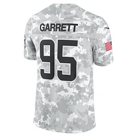 Myles Garrett Cleveland Browns Salute to Service Men's Nike Dri-FIT NFL Limited Jersey