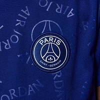 Paris Saint-Germain Academy Pro Fourth Big Kids' Jordan Dri-FIT Soccer Short-Sleeve Pre-Match Top