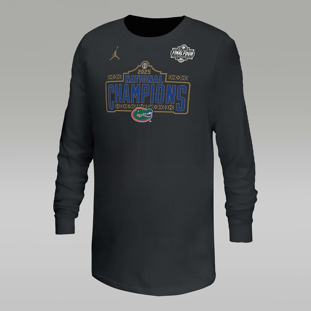 Florida (Men's Team) Big Kids' Jordan College National Champs Long-Sleeve T-Shirt