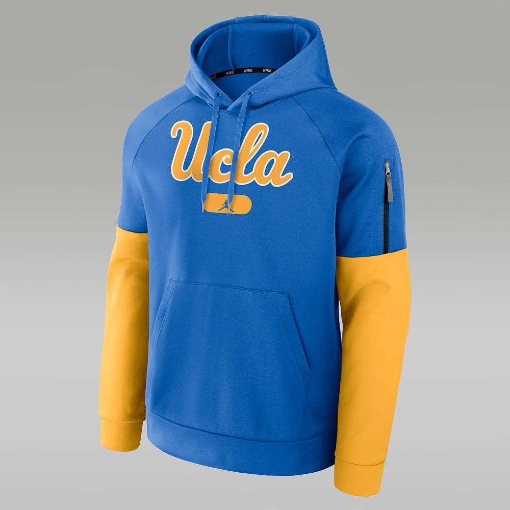 UCLA Bruins Fitness Men’s Jordan Brand Therma College Pullover Hoodie