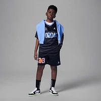 Jordan Customized Air Big Kids' Flame Shorts