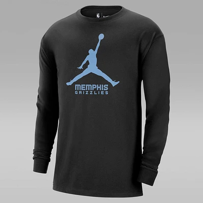 Memphis Grizzlies Essential Men's Jordan NBA Long-Sleeve T-Shirt