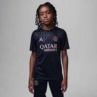 Paris Saint-Germain Academy Pro Third Big Kids' Jordan Dri-FIT Soccer Pre-Match Top