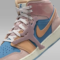 Air Jordan 1 Mid Sneaker School Big Kids' Shoes