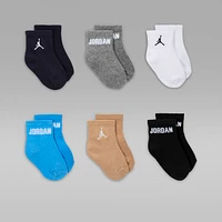 Jordan Everyday Essentials Baby/Toddler Ankle Socks (6 Pairs)