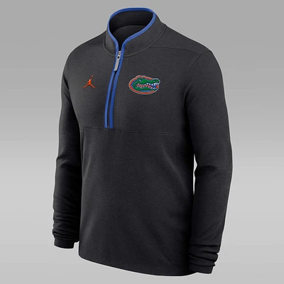 Florida Gators Victory Men's Jordan Brand Dri-FIT College 1/2-Zip Long-Sleeve Top