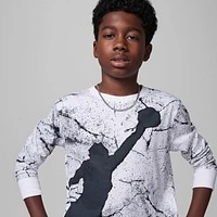 Jordan Big Kids' Jumpman Cement Long Sleeve T-Shirt