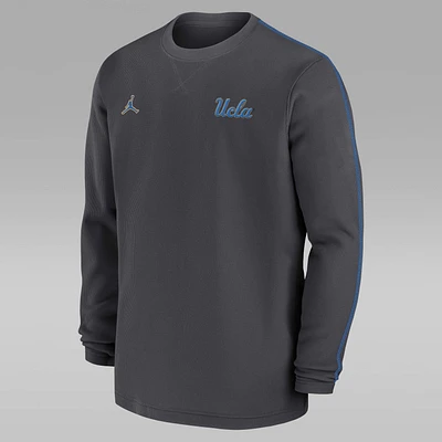 North Carolina Tar Heels Sideline Coach Men's Jordan College Long-Sleeve Top