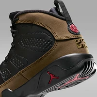 Jordan 9 Retro "Olive" Little Kids' Shoes