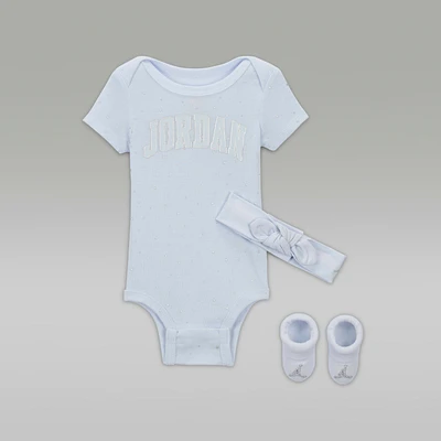 Jordan Baby (0-9M) 1st Blue 3-Piece Boxed Set