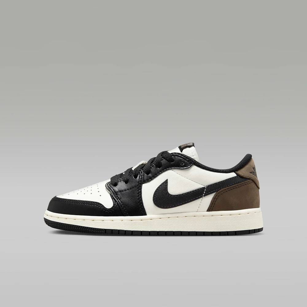 Air Jordan 1 Low OG "Mocha" Big Kids' Shoes