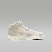 Air Jordan 1 Mid SE Craft Big Kids' Shoes