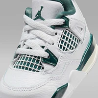 Jordan 4 Retro "Oxidized Green" Baby/Toddler Shoes