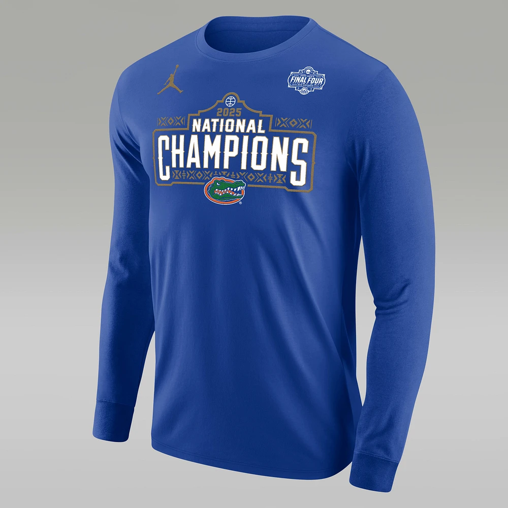 Florida (Men's Team) Men's Jordan College National Champs Long-Sleeve T-Shirt