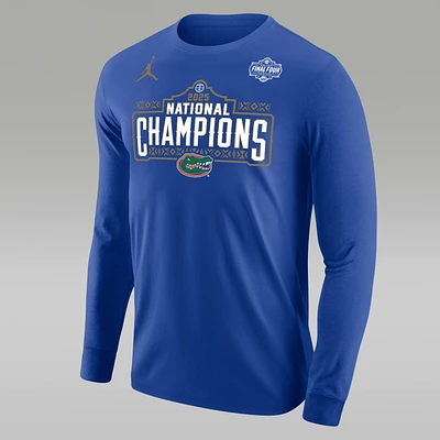 Florida (Men's Team) Men's Jordan College National Champs Long-Sleeve T-Shirt