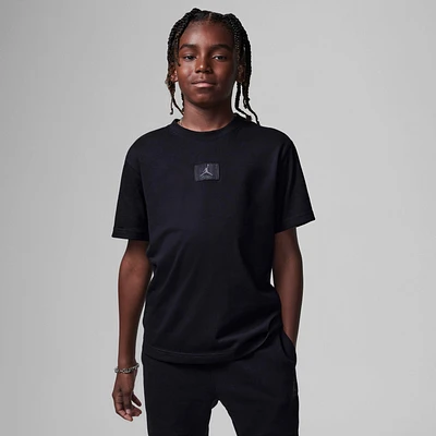 Jordan Big Kids' Ripped Flight Patch T-Shirt